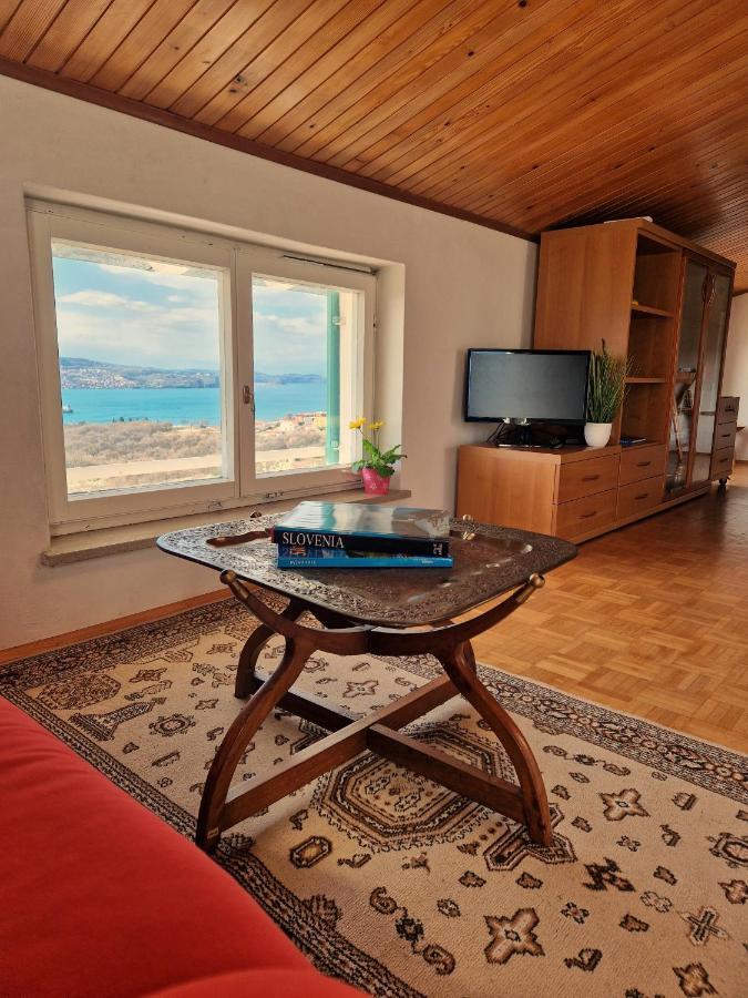 House Among Olive Trees With A Sea View 1 Lejlighed Ankaran Eksteriør billede